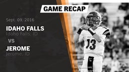 Recap: Idaho Falls  vs. Jerome  2016