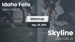 Matchup: Idaho Falls vs. Skyline  2016
