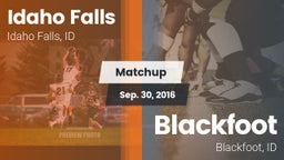 Matchup: Idaho Falls vs. Blackfoot  2016