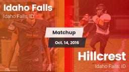 Matchup: Idaho Falls vs. Hillcrest  2016