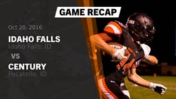 Recap: Idaho Falls  vs. Century  2016