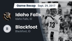 Recap: Idaho Falls  vs. Blackfoot  2017