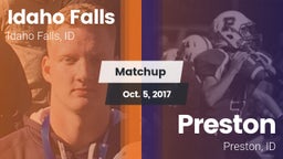 Matchup: Idaho Falls vs. Preston  2017