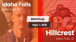 Matchup: Idaho Falls vs. Hillcrest  2018