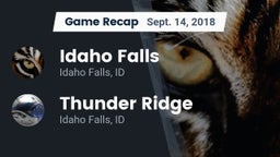 Recap: Idaho Falls  vs. Thunder Ridge  2018