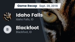 Recap: Idaho Falls  vs. Blackfoot  2018