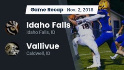 Recap: Idaho Falls  vs. Vallivue  2018