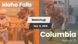Matchup: Idaho Falls vs. Columbia  2019