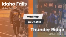 Matchup: Idaho Falls vs. Thunder Ridge  2020