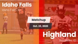 Matchup: Idaho Falls vs. Highland  2020