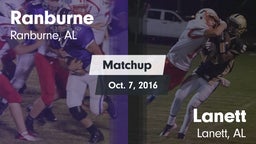 Matchup: Ranburne vs. Lanett  2016