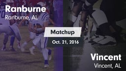 Matchup: Ranburne vs. Vincent  2016