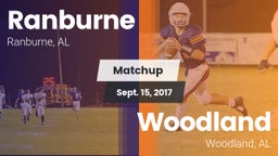 Matchup: Ranburne vs. Woodland  2017
