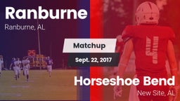 Matchup: Ranburne vs. Horseshoe Bend  2017