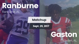 Matchup: Ranburne vs. Gaston  2017