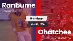 Matchup: Ranburne vs. Ohatchee  2018