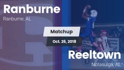 Matchup: Ranburne vs. Reeltown  2018