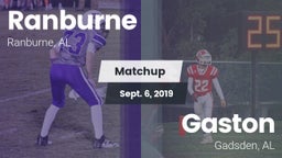 Matchup: Ranburne vs. Gaston  2019
