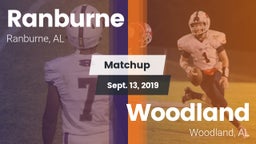 Matchup: Ranburne vs. Woodland  2019