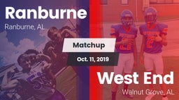 Matchup: Ranburne vs. West End  2019