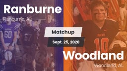 Matchup: Ranburne vs. Woodland  2020