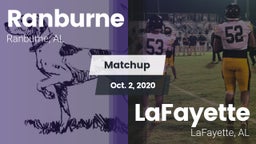 Matchup: Ranburne vs. LaFayette  2020