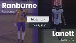 Matchup: Ranburne vs. Lanett  2020