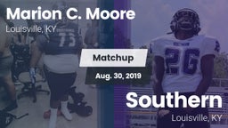 Matchup: Marion C. Moore vs. Southern  2019