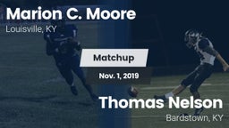 Matchup: Marion C. Moore vs. Thomas Nelson  2019