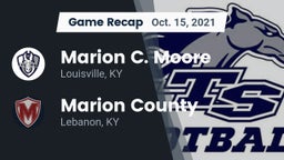 Recap: Marion C. Moore  vs. Marion County  2021