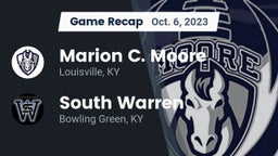 Recap: Marion C. Moore  vs. South Warren  2023
