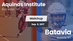 Matchup: Aquinas Institute vs. Batavia  2017