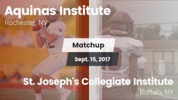 Matchup: Aquinas Institute vs. St. Joseph's Collegiate Institute 2017