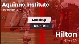 Matchup: Aquinas Institute vs. Hilton  2019