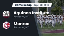 Recap: Aquinas Institute  vs. Monroe  2019