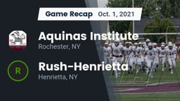 Recap: Aquinas Institute  vs. Rush-Henrietta  2021