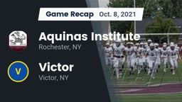Recap: Aquinas Institute  vs. Victor  2021