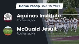 Recap: Aquinas Institute  vs. McQuaid Jesuit  2021