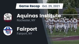 Recap: Aquinas Institute  vs. Fairport  2021