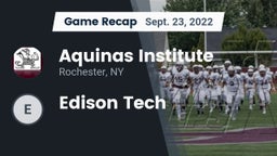 Recap: Aquinas Institute  vs. Edison Tech 2022