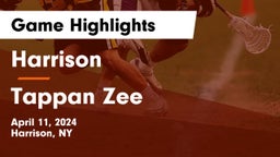Harrison  vs Tappan Zee  Game Highlights - April 11, 2024
