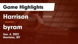 Harrison  vs byram Game Highlights - Jan. 4, 2022