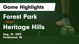 Forest Park  vs Heritage Hills Game Highlights - Aug. 29, 2023