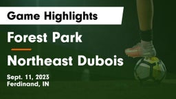 Forest Park  vs Northeast Dubois Game Highlights - Sept. 11, 2023