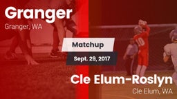 Matchup: Granger vs. Cle Elum-Roslyn  2017