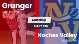 Matchup: Granger vs. Naches Valley  2017