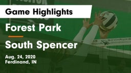 Forest Park  vs South Spencer  Game Highlights - Aug. 24, 2020