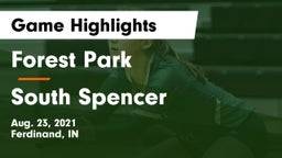 Forest Park  vs South Spencer  Game Highlights - Aug. 23, 2021