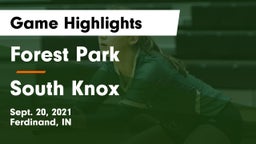 Forest Park  vs South Knox  Game Highlights - Sept. 20, 2021