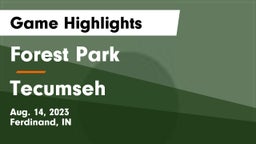 Forest Park  vs Tecumseh  Game Highlights - Aug. 14, 2023